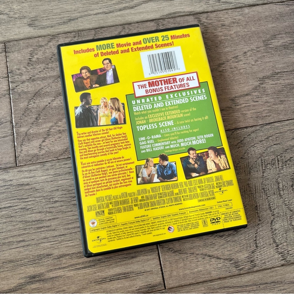 Knocked Up DVD - Picture 2 of 2